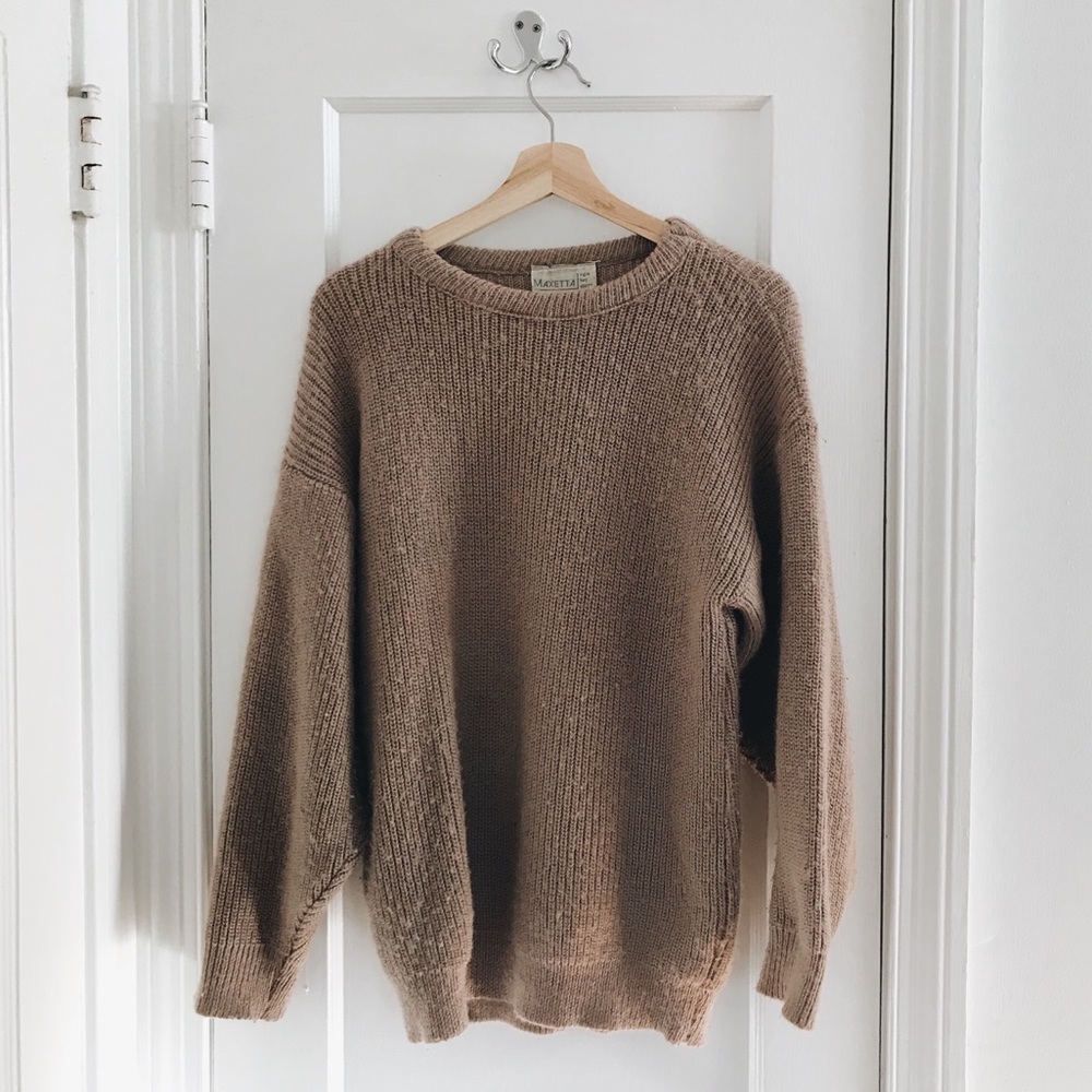 VINTAGE Mauve Knit Sweater